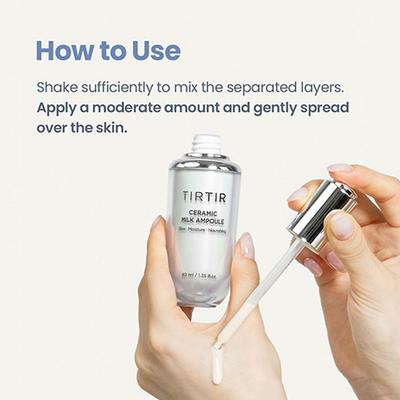 Tirtir Ceramic Milk Ampoule 30 ml - Face Serum