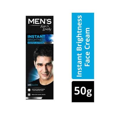 Men's Fair & Lovely Instant Brightness Cream 2x Sun Protection 50 gm - Face Moisturizers