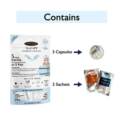 La Cremerie SkinCapz Brightening Facial Kit 2's - Facial Kits