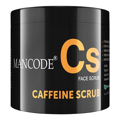 MANCODE Caffeine Scrub 100 gm - Scrubs & Exfoliants