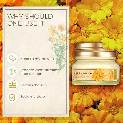 The Face Shop Calendula Essential Moisture Cream 50 Ml - Face Moisturizers