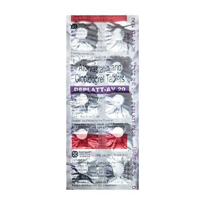 DEPLATT AV 20 Tablet 10's - Blood Clot-Ant