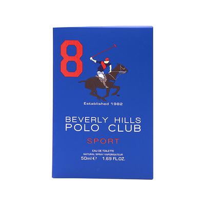 Beverly Hills Polo Club Sports No.8 Eau De Toilette For Men 50 ml - Men Perfumes (Edt/Edp)