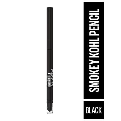 Maybelline New York Tattoo Smokey Pencil, Smudge Proof, Eyeliner - Smokey Black 0.28gm - Eyeliners