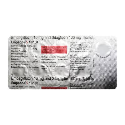 EMPAONE S 10/100 Tablet 10's - Diabetes-Ant