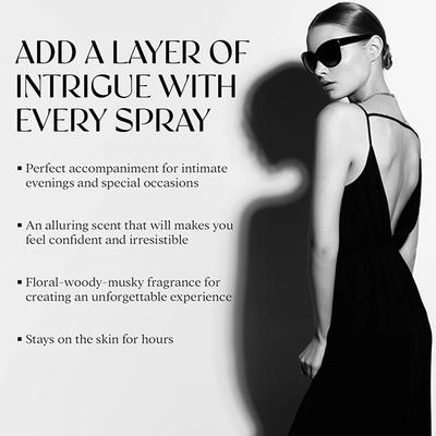 Nisara Midnight Tease Perfume Long Lasting Fragrance Floral Woody Musky Eau De Parfum For Women 50 ml - Women Perfumes (Edt/Edp)
