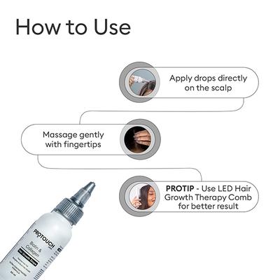 Protouch Hair Growth Serum with Redensyl Anagain Ultra Concentrated 60ml - Hair Oils