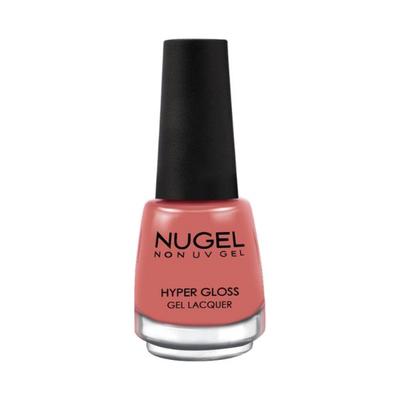 Nugel PURE PEACH 61 Non Uv Gel Hyper Gloss Nail Enamel 13 ml - Nail Polish