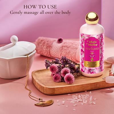 Vedic Valley BODY LOTION PUSHP CERTIFIED NATURAL 300 ml - Lotions & Creams