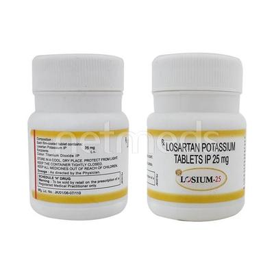 Losium 25mg Tablet 30'S - Hypertension-Ang