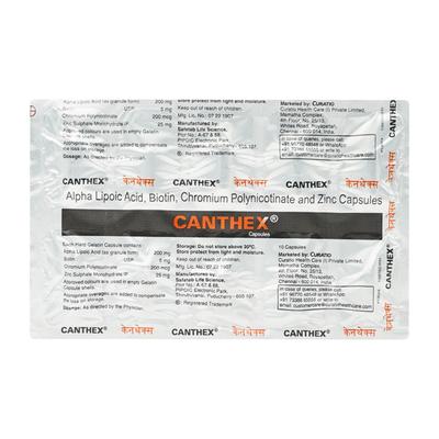 Canthex Capsule 10'S - Supplements-Vam