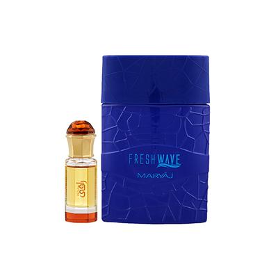 Ajmal Mukhallat Raaqi Concentrated Perfume Oil Floral Fruity And Maryaj Fresh Wave EDP Citrus Woody Perfume 110 ml - Perfumes (Edt/Edp)