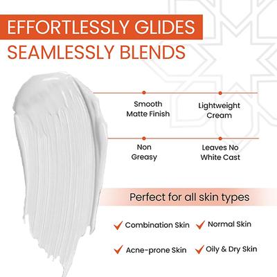 SUNHALT GOLD MATTE SPF 90+ PA+++ UVA/UVB/IR/BROAD SPECTRUM Sunscreen 50g - Sun Protectors-Emo