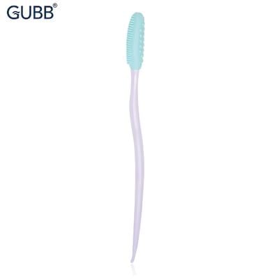 GUBB Silicone Lip Scrubber for Soft, Smooth & Fuller Lips, Dual Sided - 2 Lip Exfoliating Brush 1's - Lip Scrubs