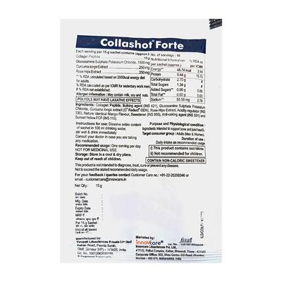 COLLASHOT FORTE NO ADDED SUGAR Powder 15g - Supplements-Sup
