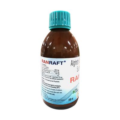 RANRAFT MINT FLAVOUR SUGAR FREE Suspension 200ml - Ulcer/Reflux/Flatulence-Aaa