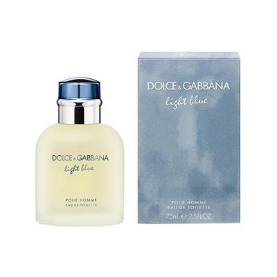Dolce&Gabbana Light Blue Pour Homme Eau de Toilette 75 ml - Men Perfumes (Edt/Edp)