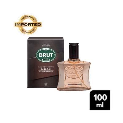 Brut Musk Eau De Toilette (EDT) Perfume for Men Long-Lasting Musky Fragrance 100 ml - Men Perfumes (Edt/Edp)