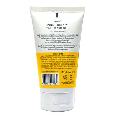 Lambre PURE THERAPY FACE WASH GEL Oily and Mixed Skin 120ml - Face Wash & Cleansers