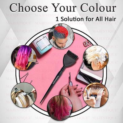 Majestique Premium Hair Dye Brush, Long Tail Coloring Applicator for Men and Women 1's - Hair Brushes