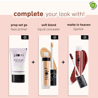 Plum There You Glow Highlighter Highly Pigmented Hd Glow 122 - Gold Touch 4.5 gm - Highlighters & Illuminators