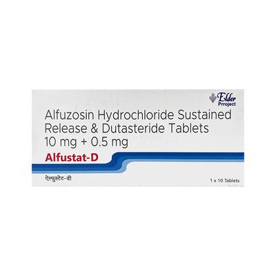 ALFUSTAT D Tablet 10's - Bladder And Prostate Disorders-Dru