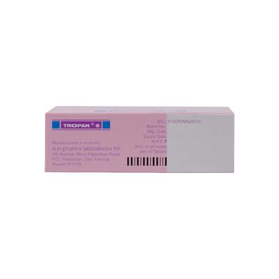 Tropan 5mg Tablet 10'S - Bladder And Prostate Disorders-Dru