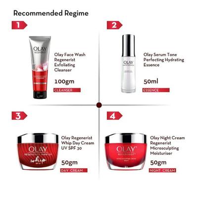 Olay Regenerist Revitalising Cream Cleanser 100 gm - Scrubs & Exfoliants