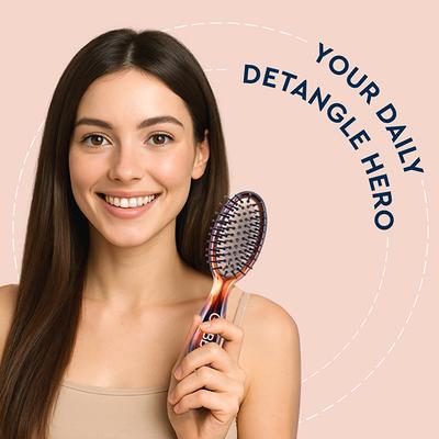 GUBB Oval Cushion Hair Brush - Small 120 gm - Hair Brushes