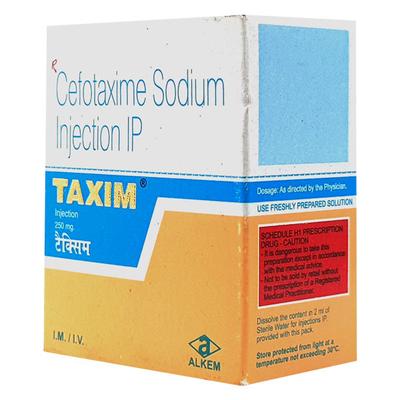 Taxim 250mg Injection 1's - Bacterial Infections-Cep