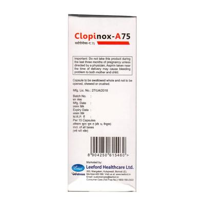 CLOPINOX A 75 Capsule 15's - Blood Clot-Ant