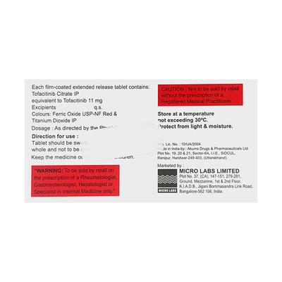 TNIB ER Tablet 10's - Rheumatoid Arthritis-Dis