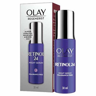Olay Night Serum- Regenerist Retinol 24 Serum 30ml - Face Gels