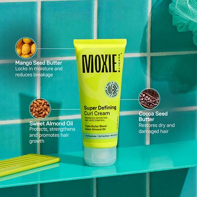 Moxie Beauty Just-The-Essentials Curly Trio - 200ml+175ml+120ml 1's - Shampoos