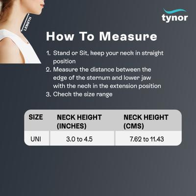 Tynor Contoured Cervical Pillow - Grey (One Size Fits All) (B 19) - Pads And Pillows