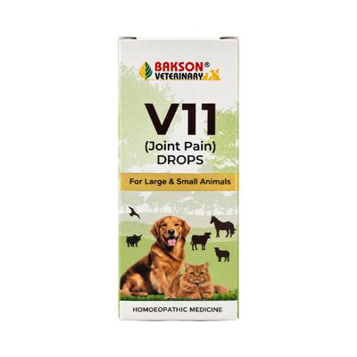 Bakson's Homoeopathy V11 Rheumatisum Drops (Veterinary) 30 ml - Pet Healthcare