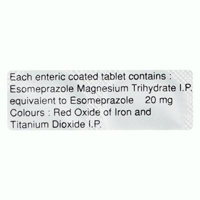 Nexpro 20mg Tablet 15'S - Ulcer/Reflux/Flatulence-Aaa