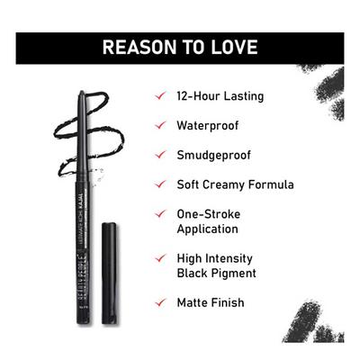 Beauty People Ultimate Kohl Kajal Black 0.35 gm - Kajal & Kohls