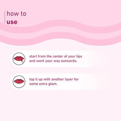 Plum Soft Swirl Lip Gloss, High-Shine Finish, Intense Pigment, 3 Shades In 1, 124 Berry Overload 6 ml - Liquid Lipsticks