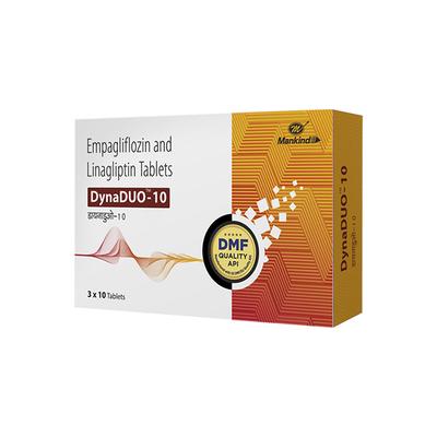 DYNADUO 10 Tablet 10's - Diabetes-Ant