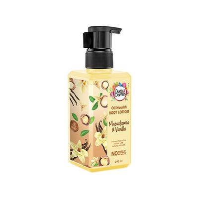Buds & Berries Macadamia and Vanilla Body Lotion 240 ml - Lotions & Creams