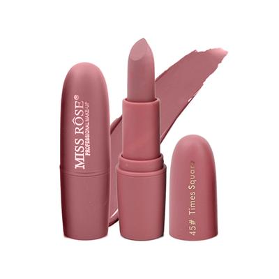Miss Rose Matte Finish Bullet Lipstick Shade 45 TimeSquare 7301 - 026B 45 3.4 gm - Lipsticks