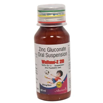 Weltone Z 20mg Suspension 60ml - Supplements-Vam