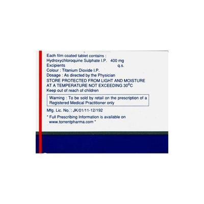 Hqtor 400mg Tablet 10'S - Malarial