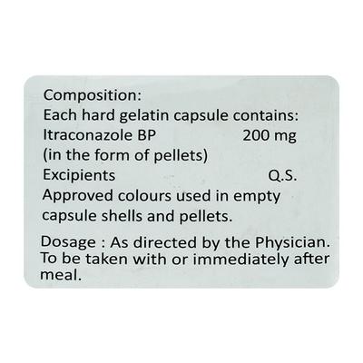 VIZITRA XL 200 Capsule 10's - Fungal Infections-Anf