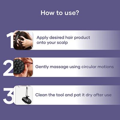 Saturn By GHC Scalp Massager & Shampoo Brush 100 gm - Cleansing Brushes