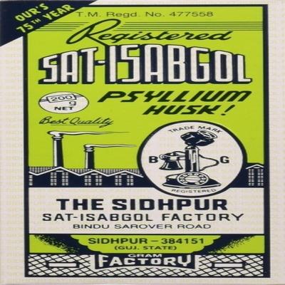 Telephone Sat-Isabgol Psyllium Husk 200 gm - Digestive Care