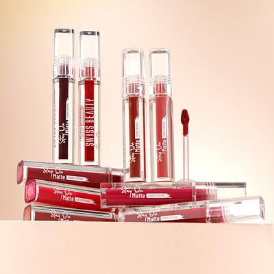 Swiss Beauty Stay On Matte Liquid Lipstick-Smokey Maroon 2 gm - Liquid Lipsticks