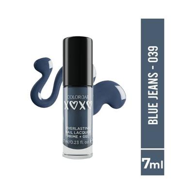 Colorbar XOXO Everlasting Prime Gel Nail Lacquer-Blue Jeans 7 ml - Nail Polish