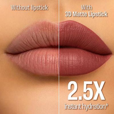 Lakme Unreal 3D Slim Bullet, Matte Finish, Wine Flair, 3.6gm - Lipsticks